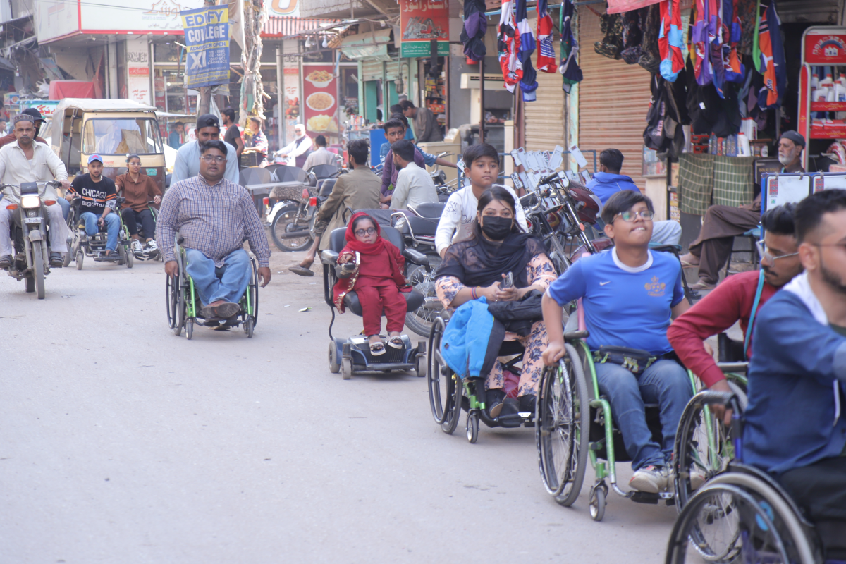 Free Transport Services for Disabled Persons by Humanitarian NGOs in Pakistan